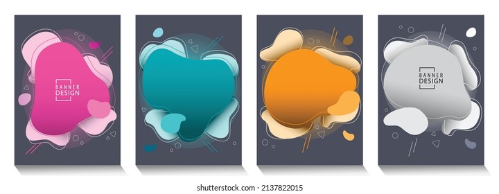 abstract banner templates. modern geometry. Can be used for business cards, websites, social media covers, banner ads, flyers, invitation cards 1