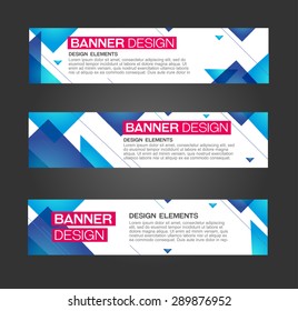 Abstract banner triangle line design . For bussines, danceparty, promotion. Web and print. Vector template