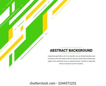 Abstract banner vector backdrop wallpaper, green vector background design 