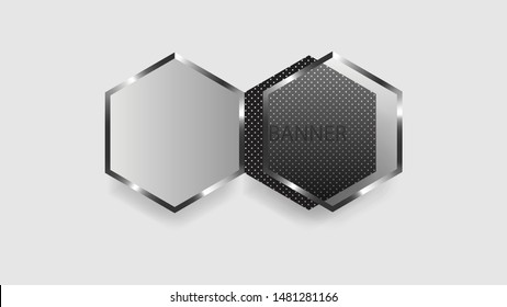Abstract banner vector. Vector design banner background. Space for background design, can be used for display or montage your products