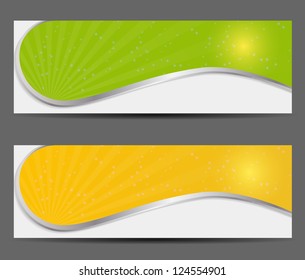 Abstract banner vector illustration