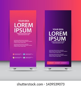 Abstract Banner vector template. Design illustration for banner; advertising; greeting cards or print. Design happiness celebration.