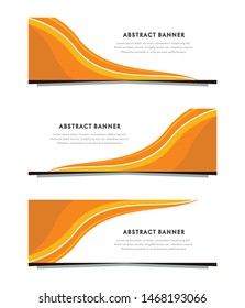 Abstract banner wallpaper background design vector