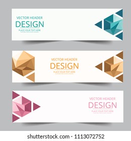 Abstract banner web header geometric vector in gold colors. Abstract swoosh texture. banner background for web design. Can be adapt to Brochure, Annual Report, Magazine, Poster, Corporate Presentation