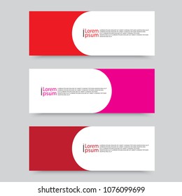 Abstract Banner Web Template