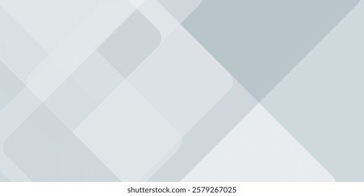 Abstract banner web template design background white and gray squares