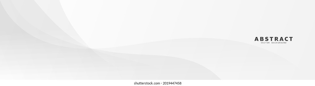 Abstract banner white geometric background , Modern background design for presentation design , illustration Vector EPS 10