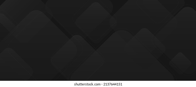 Abstract banner wit dark background color.