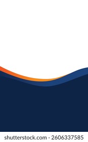 abstract banner with yellow and blue stripes