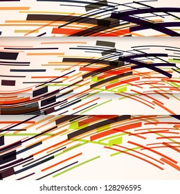Abstract banner for your design.