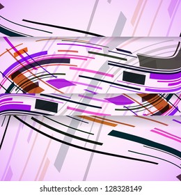 Abstract banner for your design.