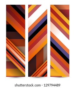 Abstract banner for your design