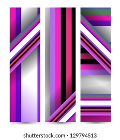 Abstract banner for your design