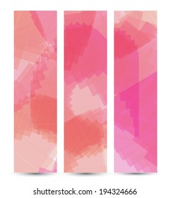 Abstract banner for your design, colorful digital Illustration.
