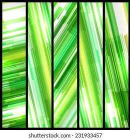 Abstract banner for your design, colorful digital Illustration.