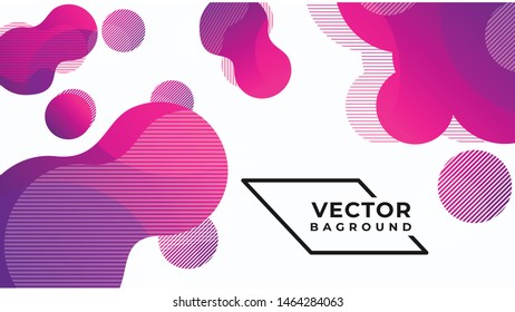 Abstract banner,baground liquid colors and lines in a beautiful combination. Modern vector template for design of posters and much more 