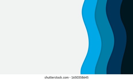 Abstract banners background. geometric shapes shadow overlap 3D dimension. Modern flat material composition. Geometric vector template.