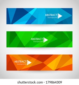 Abstract banners collection - eps10