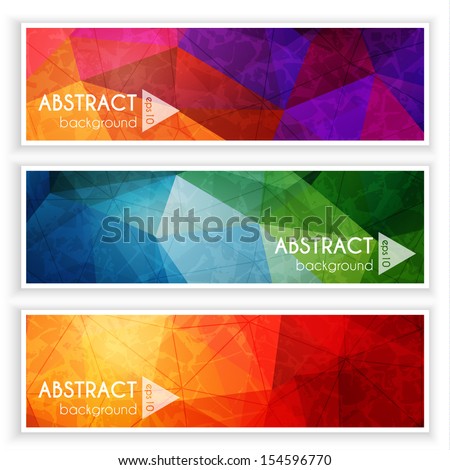 Abstract banners collection - eps10