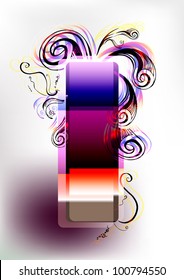 abstract banners for text