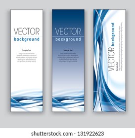 Abstract Banners. Vector Backgrounds. Eps10 Format.