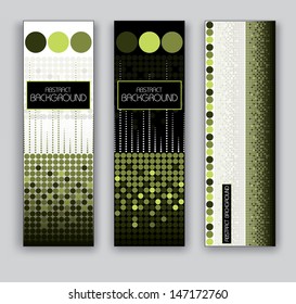 Abstract Banners. Vector Illustration.