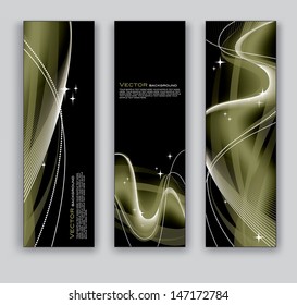 Abstract Banners. Vector Illustration.
