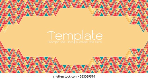 Abstract banners.Vector design templates frames and backgrounds. Use for printed materials, signs, elements, web sites, cards.Vector Brochure / Booklet Layout Design Template - Colorful Quadrangle