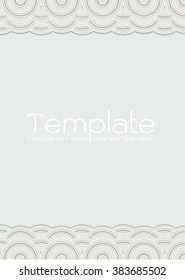 Abstract banners.Vector wave design templates frames and backgrounds. Use for printed materials, signs, elements, web sites, cards.Vector Brochure / Booklet Layout Design Template.