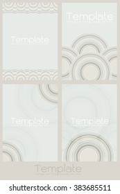 Abstract banners.Vector wave design templates frames and backgrounds. Use for printed materials, signs, elements, web sites, cards.Vector Brochure / Booklet Layout Design Template.