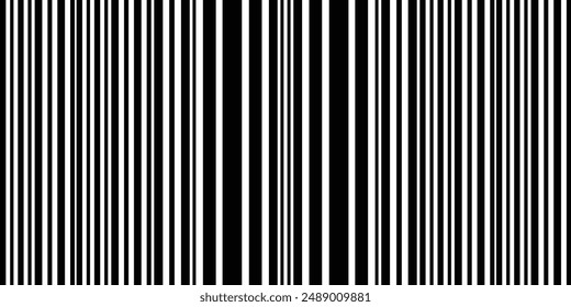 Abstract barcode vector icon illustration. Bar code. Trendy bar code for web icon