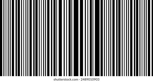 Abstract barcode vector icon illustration. Bar code. Trendy bar code for web icon