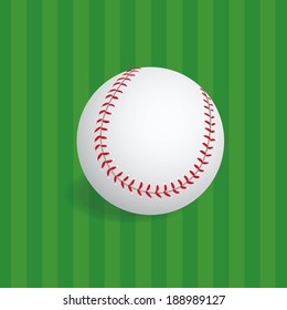 abstract baseball ball on a special background