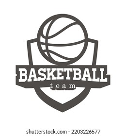 Abstract Basketball Logo Design Symbol Art Stock Vector (Royalty Free ...