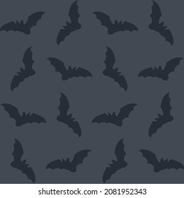 Abstract Bat Seamless Pattern Background