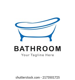 Abstract Bathroom Tub Logo Vector Stock Vector (Royalty Free ...