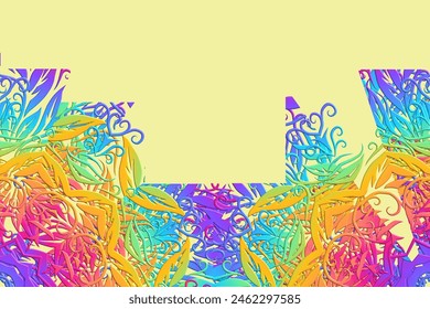 Abstract batik background for wallpaper background or clothing textile 