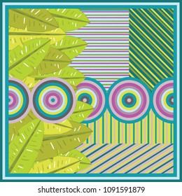 Abstract Batik Motif