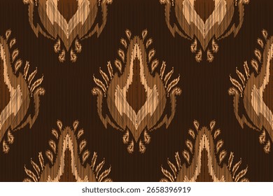 abstrato batik motivo ou abstrato damasco motivo