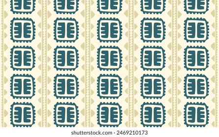 Abstract batik motif pattern vector illustration. Very beautiful batik pattern.