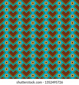 abstract batiks  seamless geometric pattern - Vector illustration template eps10