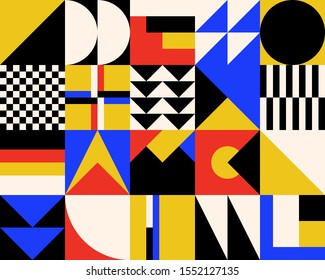 Resumen de los antecedentes de bauhaus. Establecer forma de geometría.