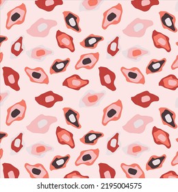 Abstract Bauhaus geometric pattern background, vector circle, triangle and square lines colorful art design.