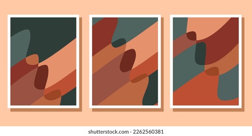 	
Abstract Bauhaus geometric pattern background vector circle