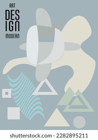 Abstract Bauhaus geometric pattern background, vector circle, triangle and square lines art design. Universal abstract layouts. Applicable for notebooks, planners, brochures, books, catalogs etc.
