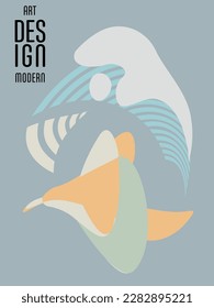 Abstract Bauhaus geometric pattern background, vector circle, triangle and square lines art design. Universal abstract layouts. Applicable for notebooks, planners, brochures, books, catalogs etc.
