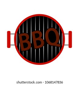 Abstract BBQ label