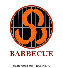 Abstract BBQ label