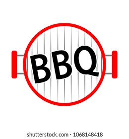 Abstract BBQ label