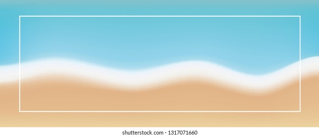 abstract beach background in soft retro colors vector illustration EPS10
